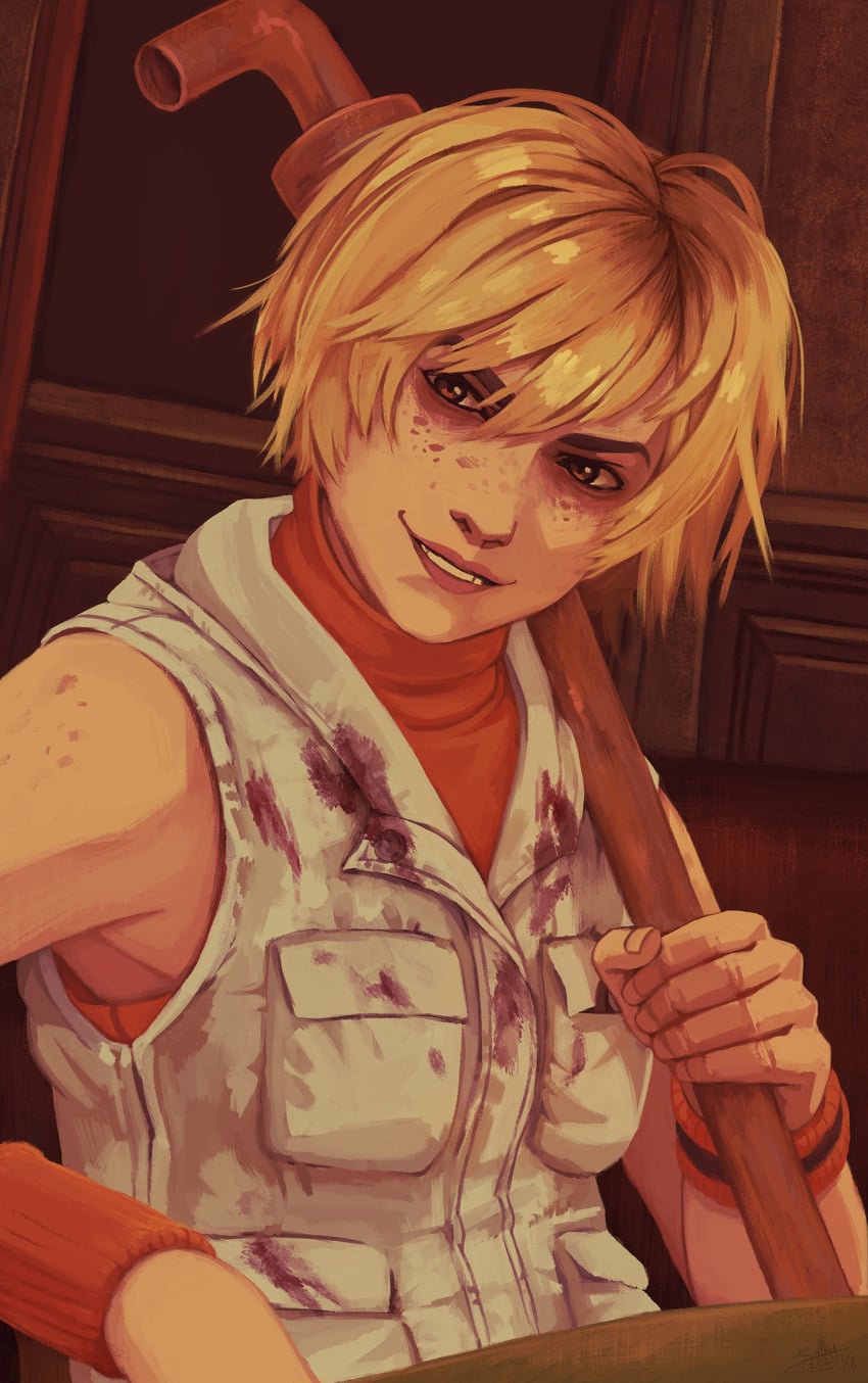 heather mason (silent hill and 1 more) drawn by sigmacatdilemma
