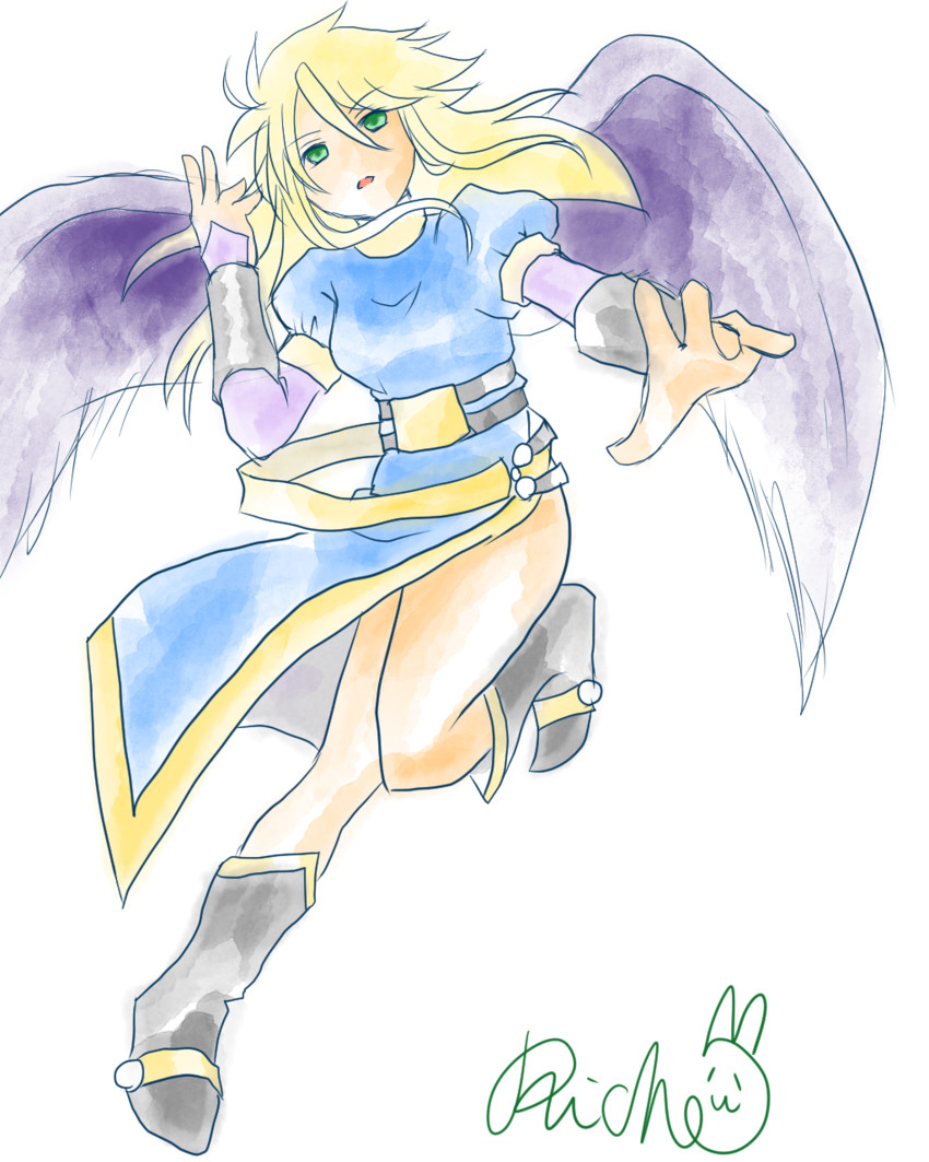 nina (breath of fire and 1 more) drawn by richie_(noriccho)