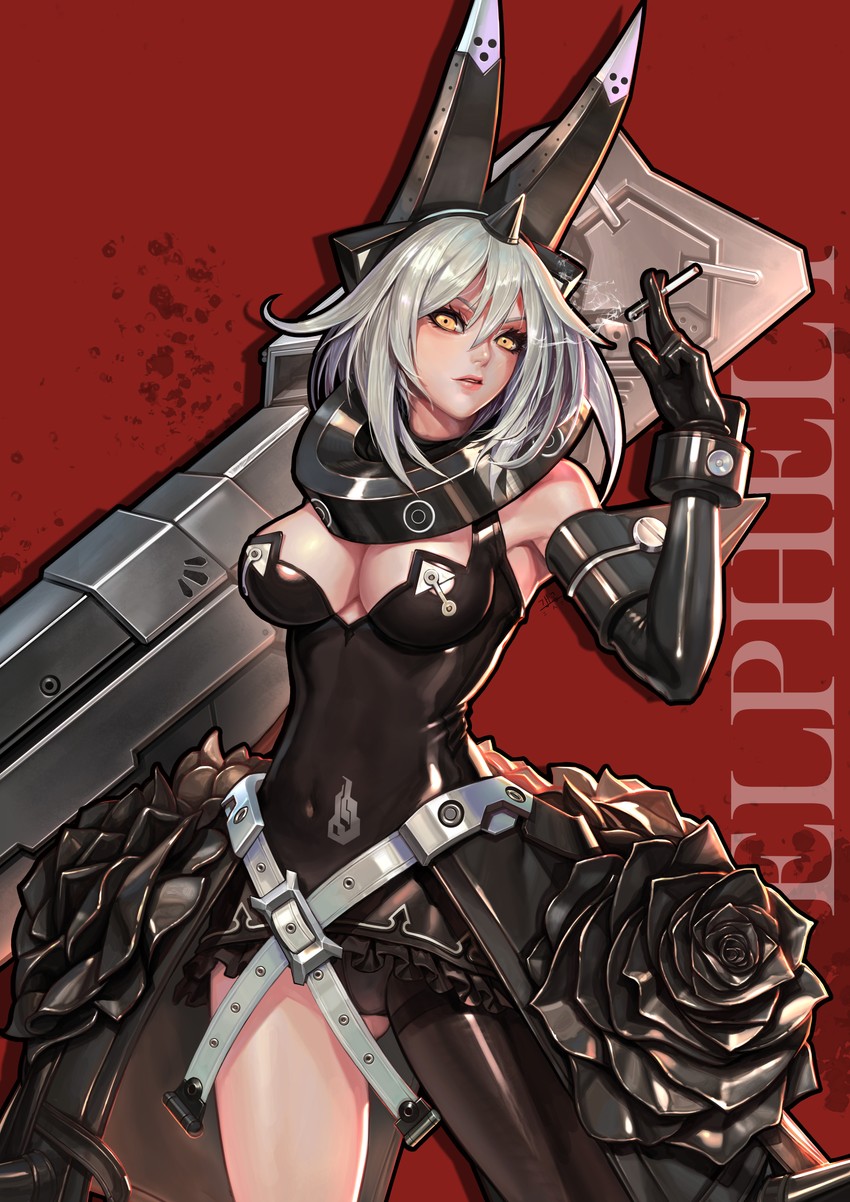 elphelt valentine (girls' frontline and 2 more) drawn by daejun_park