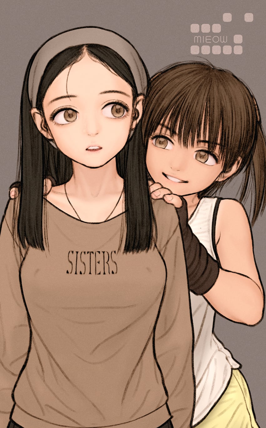 kamimura chika and kamimura haruka (sisters ~natsu no saigo no hi~) drawn by rustle