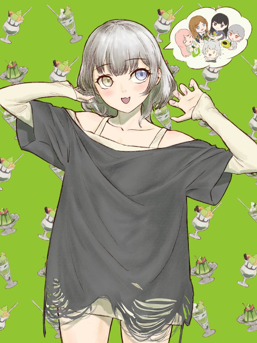 chihaya anon, nagasaki soyo, shiina taki, takamatsu tomori, and kaname raana (bang dream! and 1 more) drawn by tororo_kafka