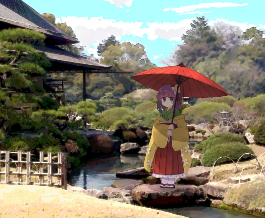 hieda no akyuu (touhou) drawn by kibisake