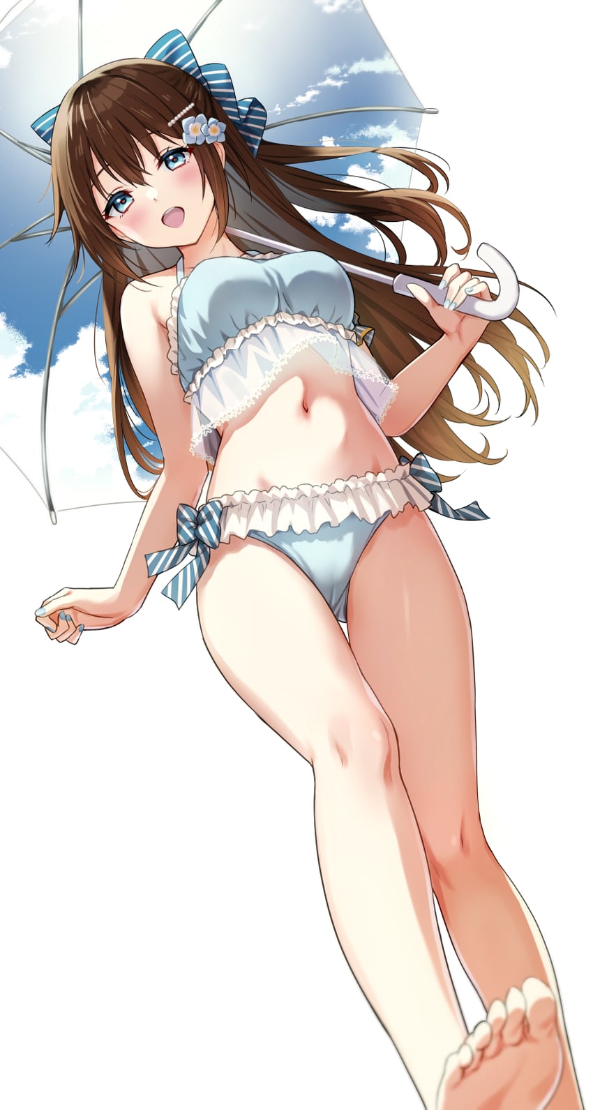 osaka shizuku (love live! and 1 more) drawn by sankuro_(agoitei)