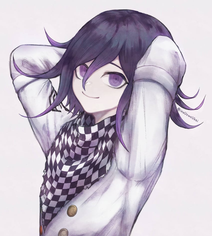 oma kokichi (danganronpa and 1 more) drawn by inukai_(inuuowoukai)