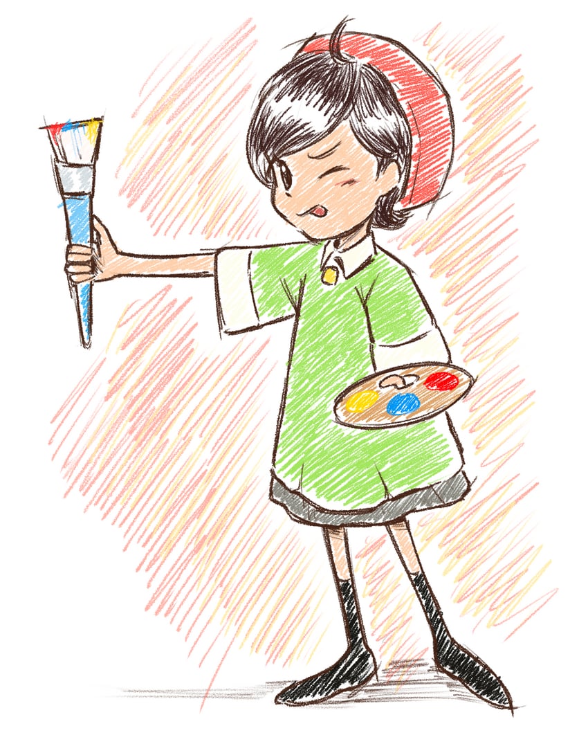 ado (kirby and 1 more) drawn by ushio_(72145253)