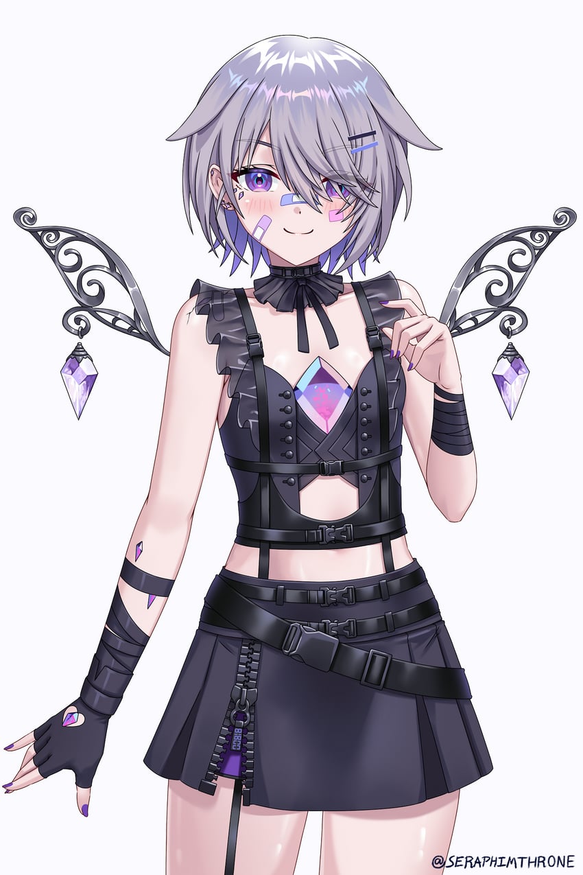 koseki bijou (hololive and 1 more) drawn by seraphim_throne