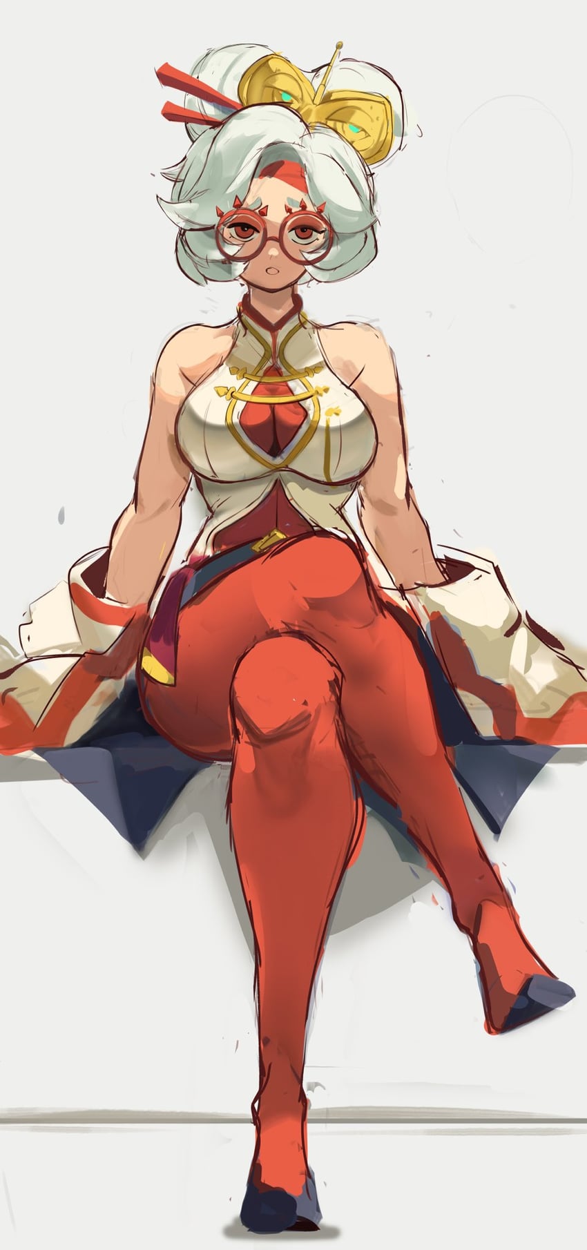 purah (the legend of zelda and 1 more) drawn by rakeemspoon