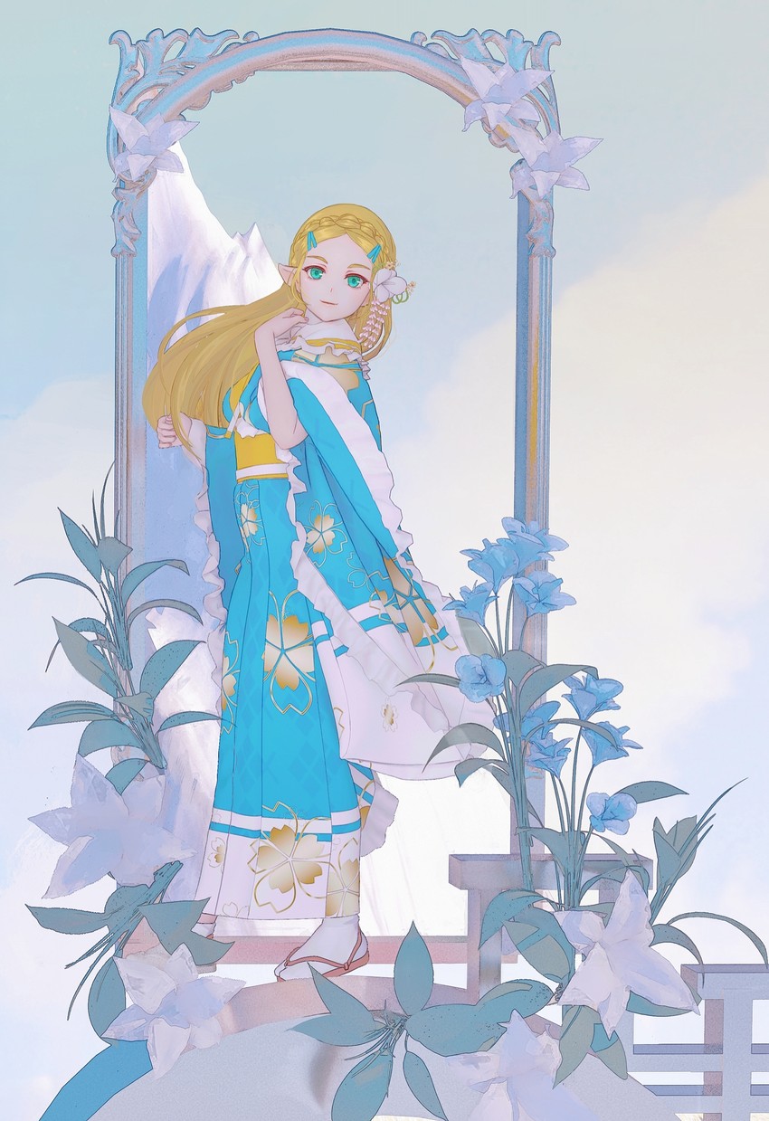 princess zelda (the legend of zelda and 1 more) drawn by irisl
