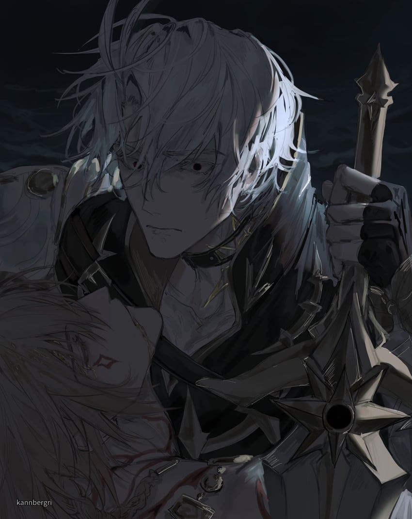 phainon and mydei (honkai and 1 more) drawn by kannbergri