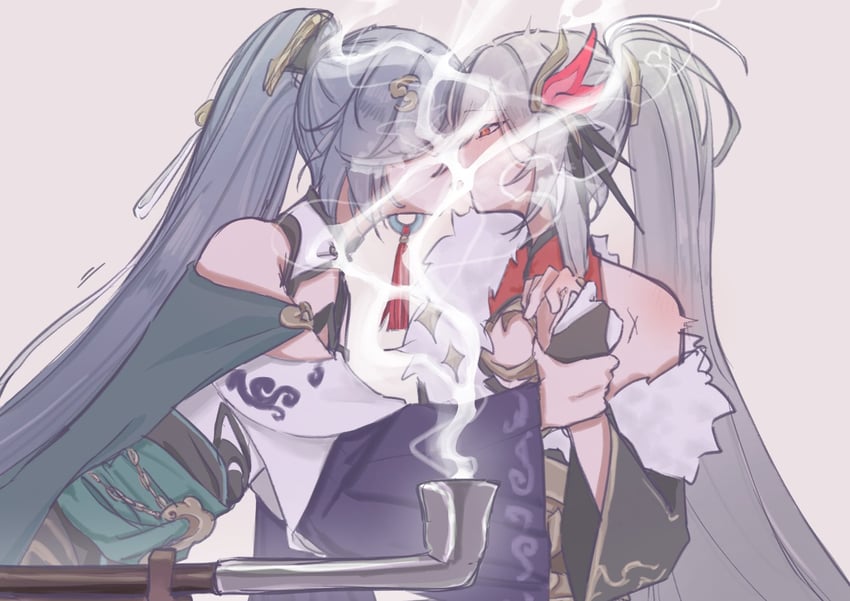 fu hua and herrscher of sentience (honkai and 1 more) drawn by sukutsu