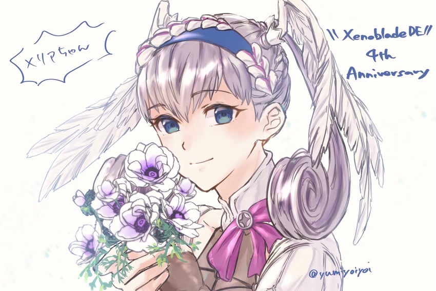 melia antiqua (xenoblade chronicles and 2 more) drawn by yumiyoiyoi