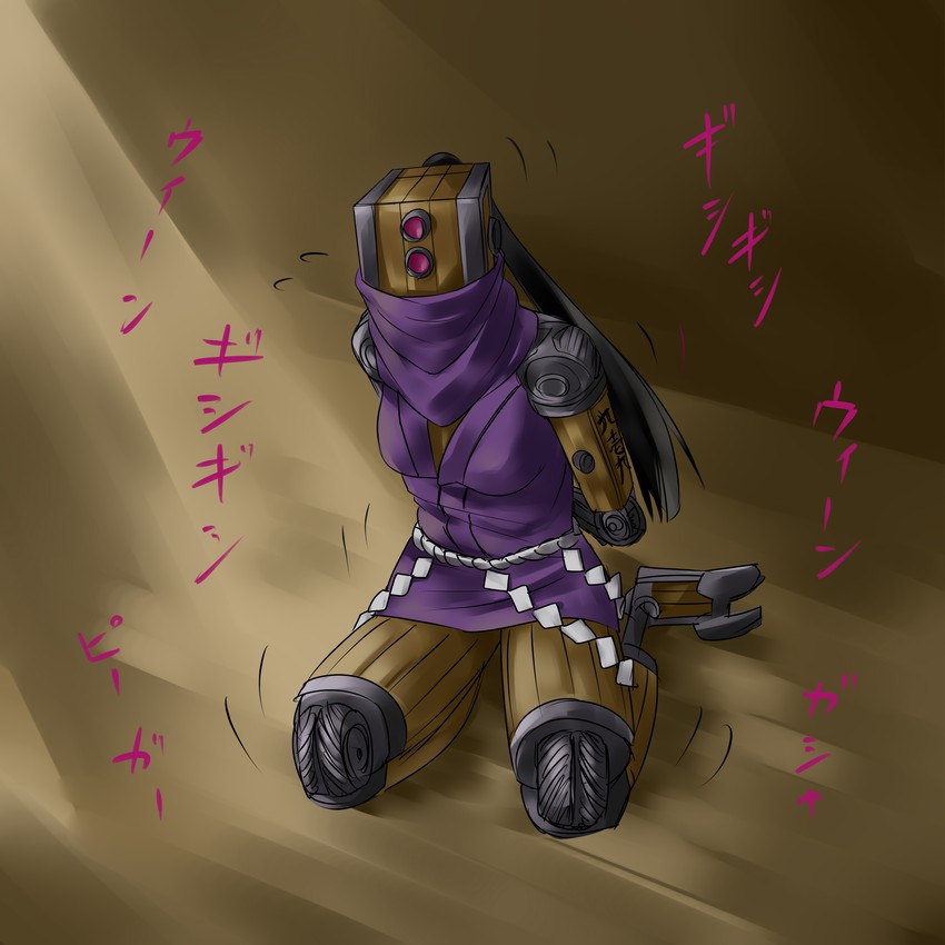 karakuri ninja mdl 919 kuick (yu-gi-oh! and 1 more) drawn by sukumo_(kemutai)