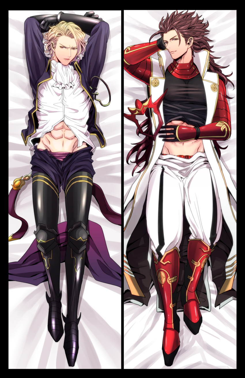 xander and ryoma (fire emblem and 1 more) drawn by u_(lastcrime)