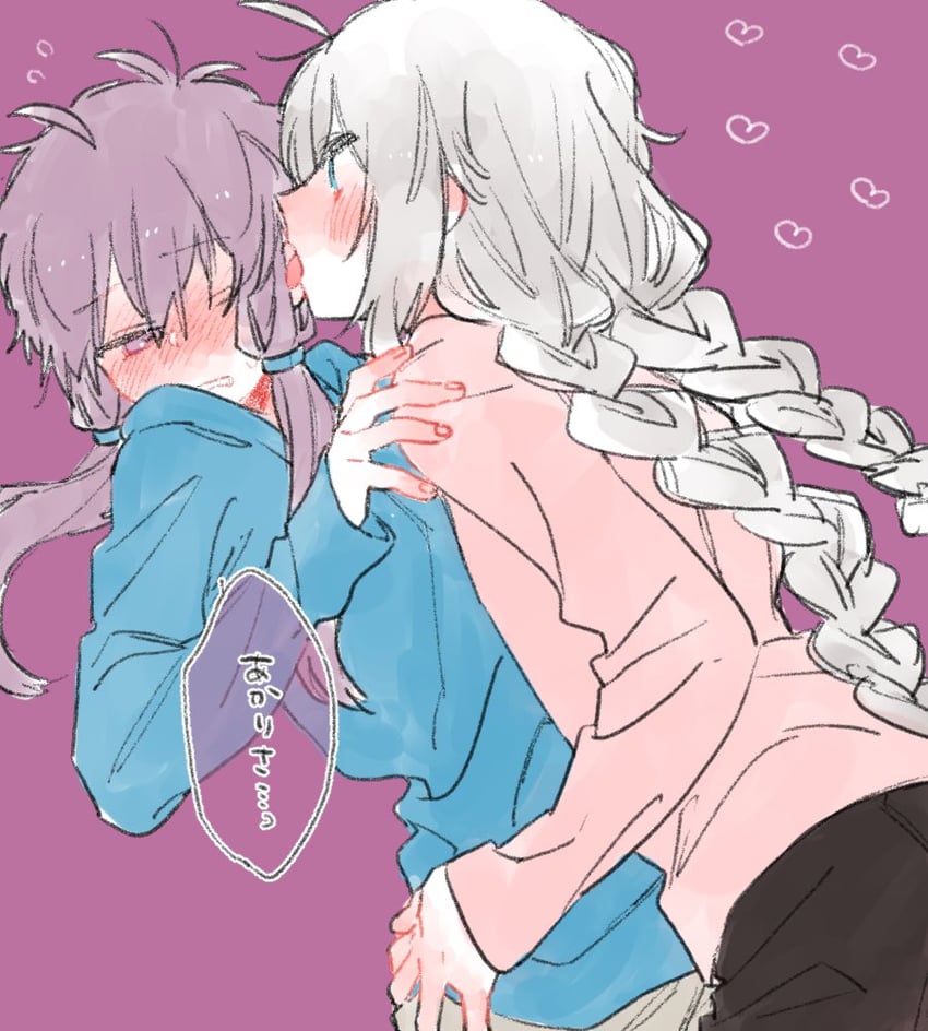 yuzuki yukari and kizuna akari (vocaloid and 1 more) drawn by torigara_cha