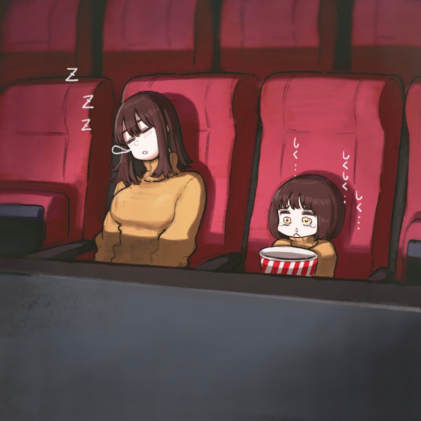 big sister and little sister (original) drawn by jun_(navigavi)