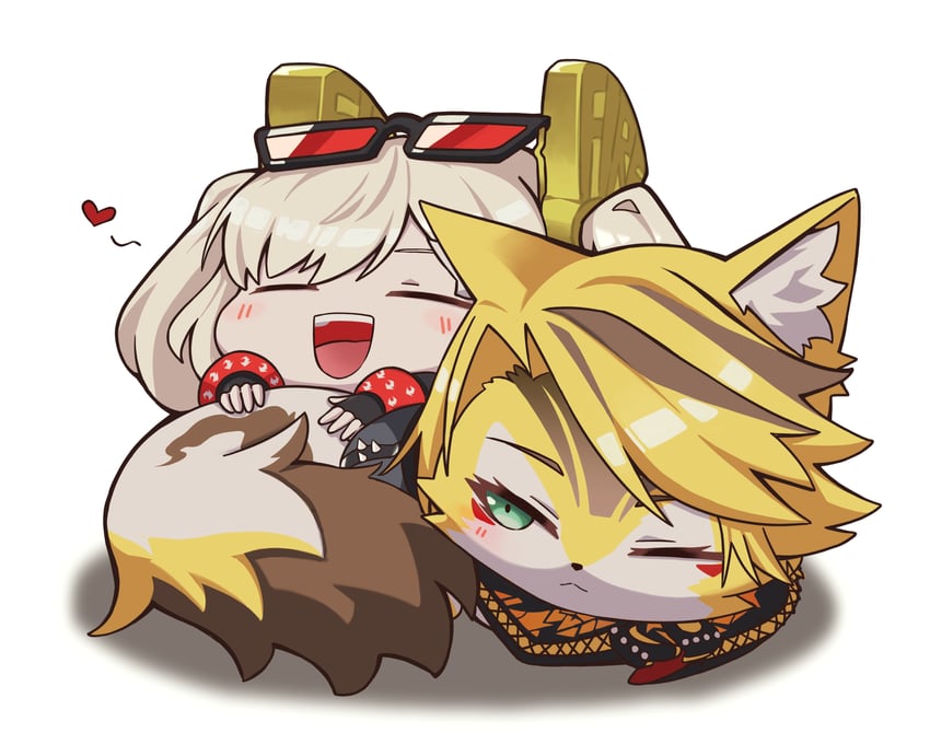 burnice white and pulchra fellini (zenless zone zero) drawn by harang08169141