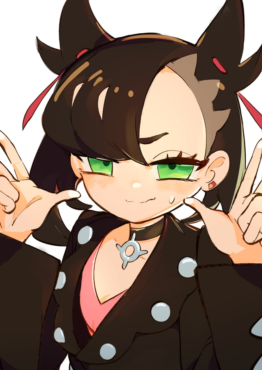 marnie (pokemon and 1 more) drawn by orion_(user_cayz7348)