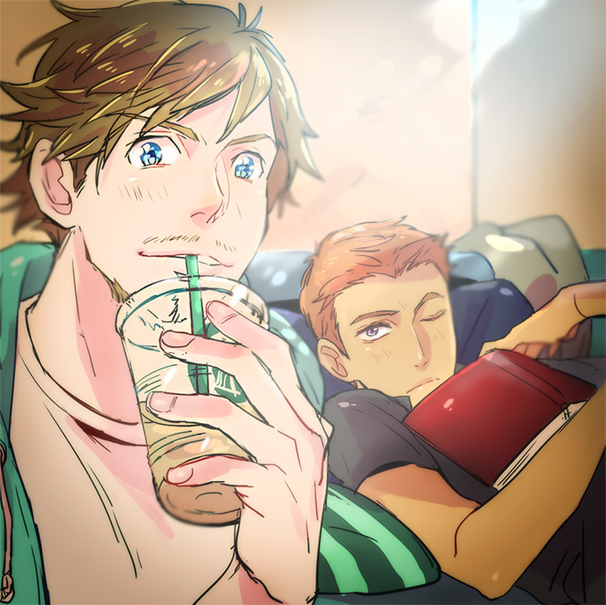 michele crispino and emil nekola (yuri!!! on ice) drawn by shuuko_(sssssdsn_a)