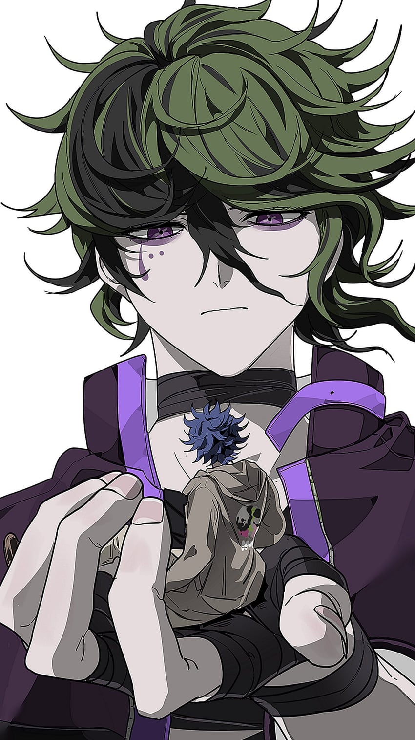 vivia twilight and yakou furio (master detective archives: rain code) drawn by heoli_(dangan_waist)