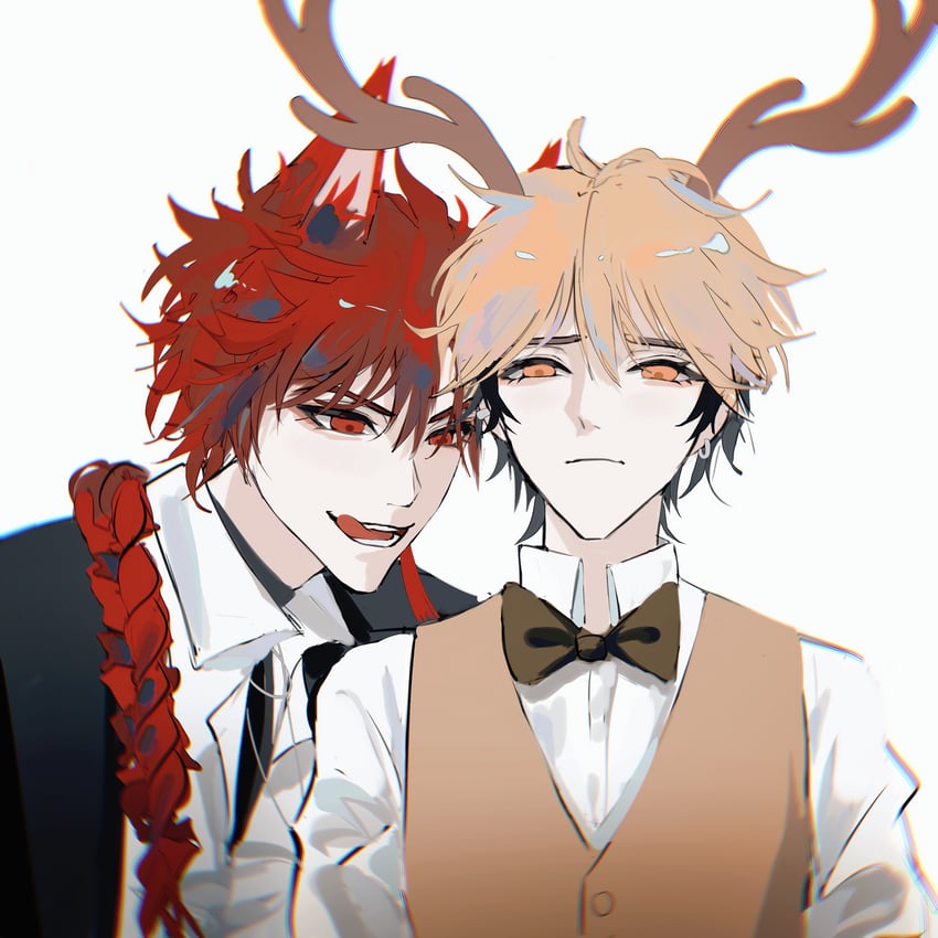 xia fei and xiao weiying (shiguang dailiren) drawn by adu710