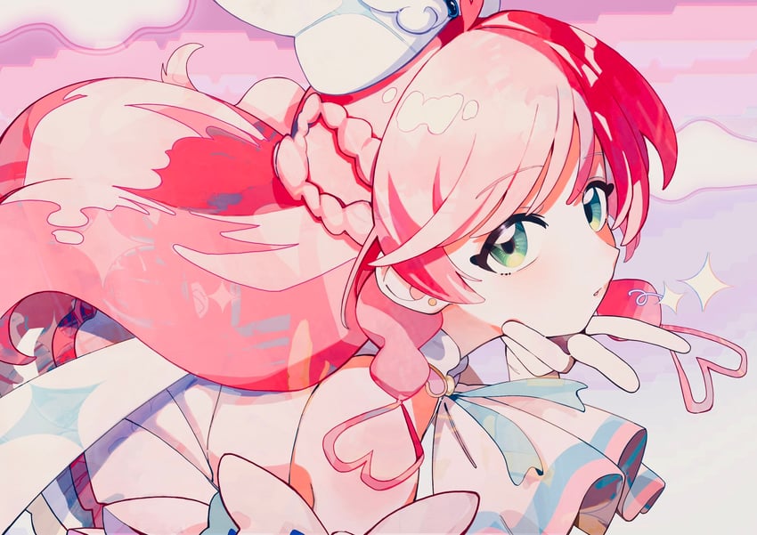 nijigaoka mashiro and cure prism (precure and 1 more) drawn by sion001250