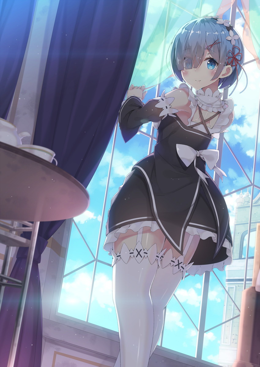 rem (re:zero kara hajimeru isekai seikatsu) drawn by hatsuki_kaname