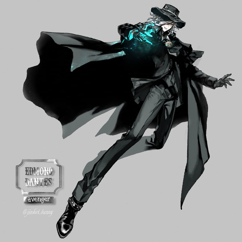 edmond dantes (fate and 1 more) drawn by koshika_rina