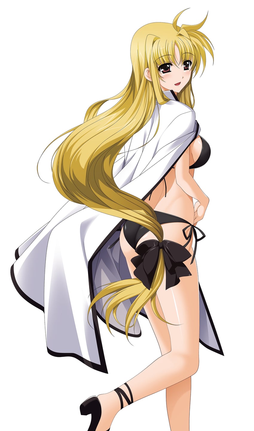 fate testarossa (lyrical nanoha and 1 more) drawn by higa_yukari