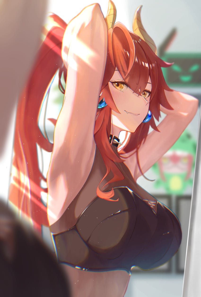 bowsette and zentreya (mario and 2 more) drawn by mishima_nina