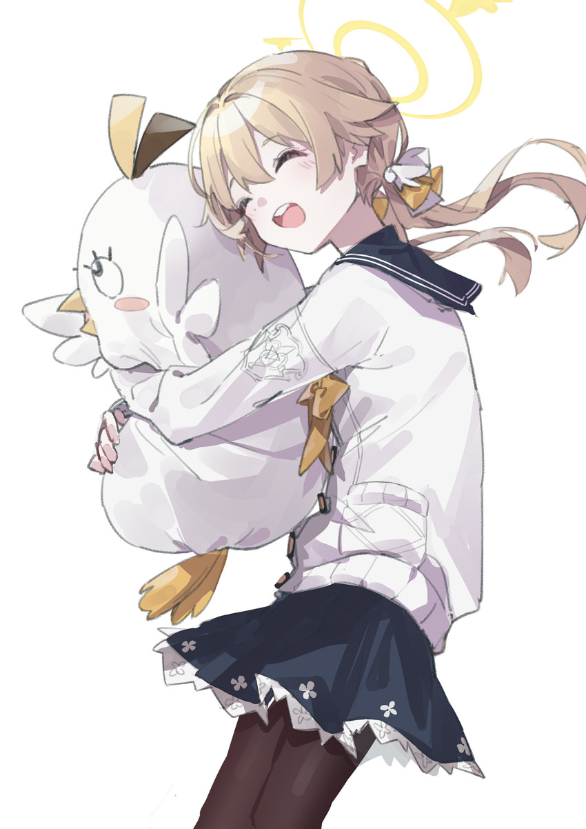 hifumi and peroro (blue archive) drawn by cottone_(highjethoo)