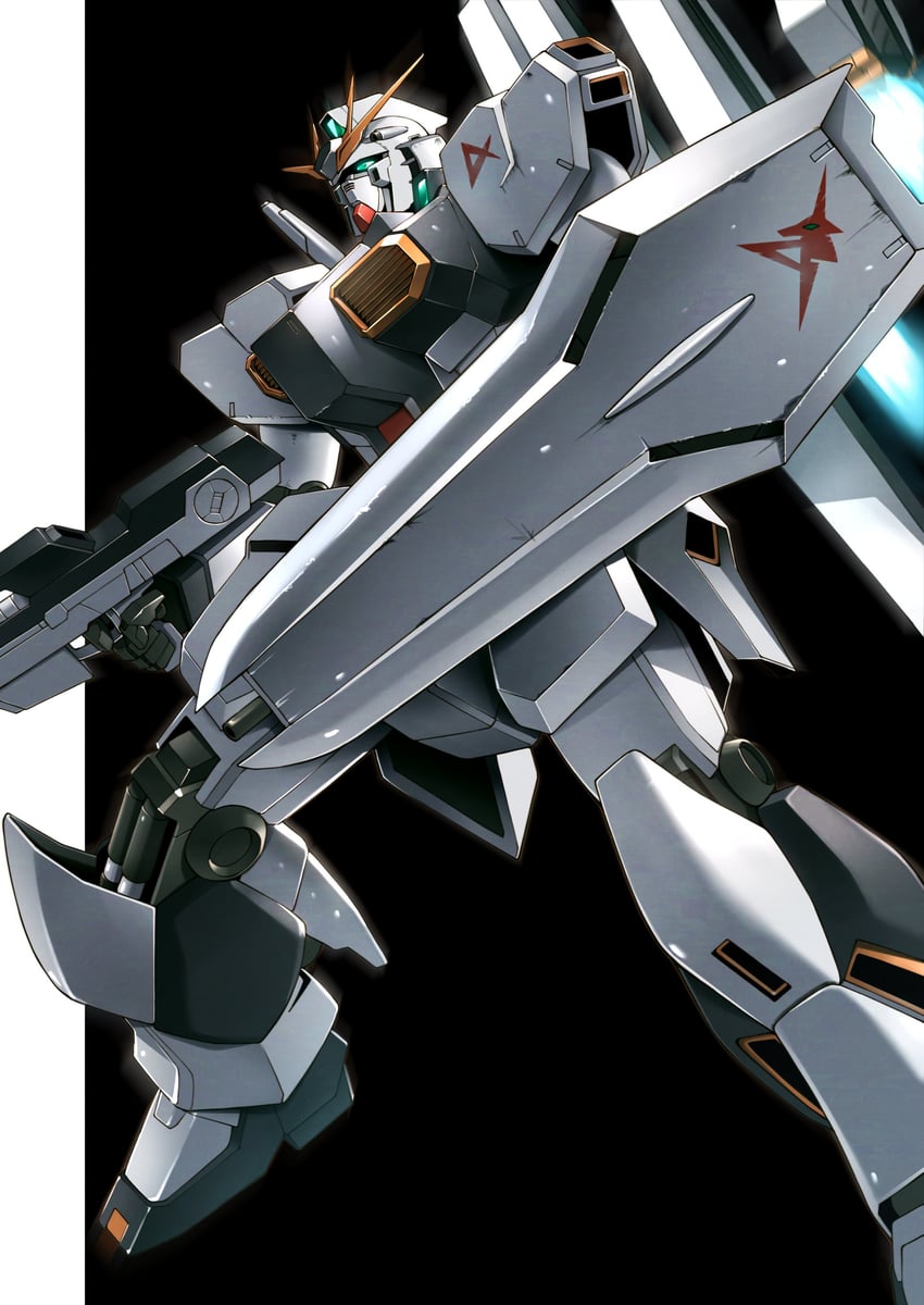 nu gundam (gundam and 1 more) drawn by takahashi_masaki