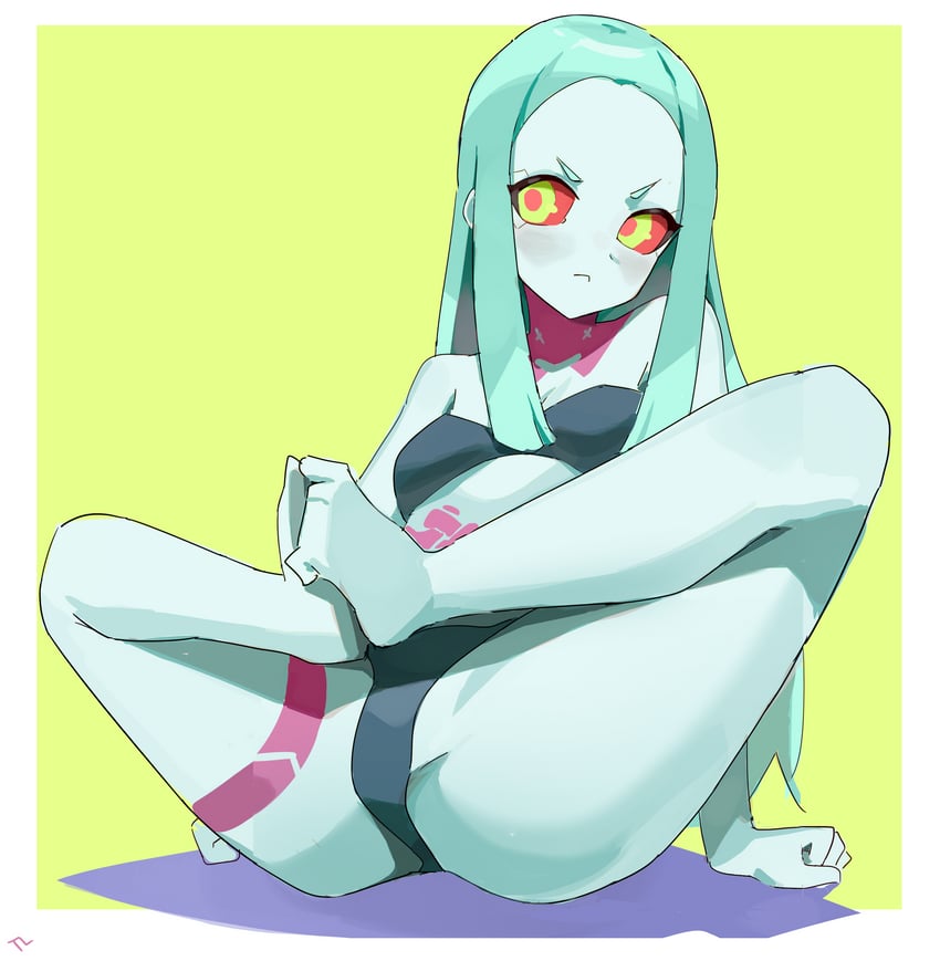 rebecca (cyberpunk and 1 more) drawn by t-lex