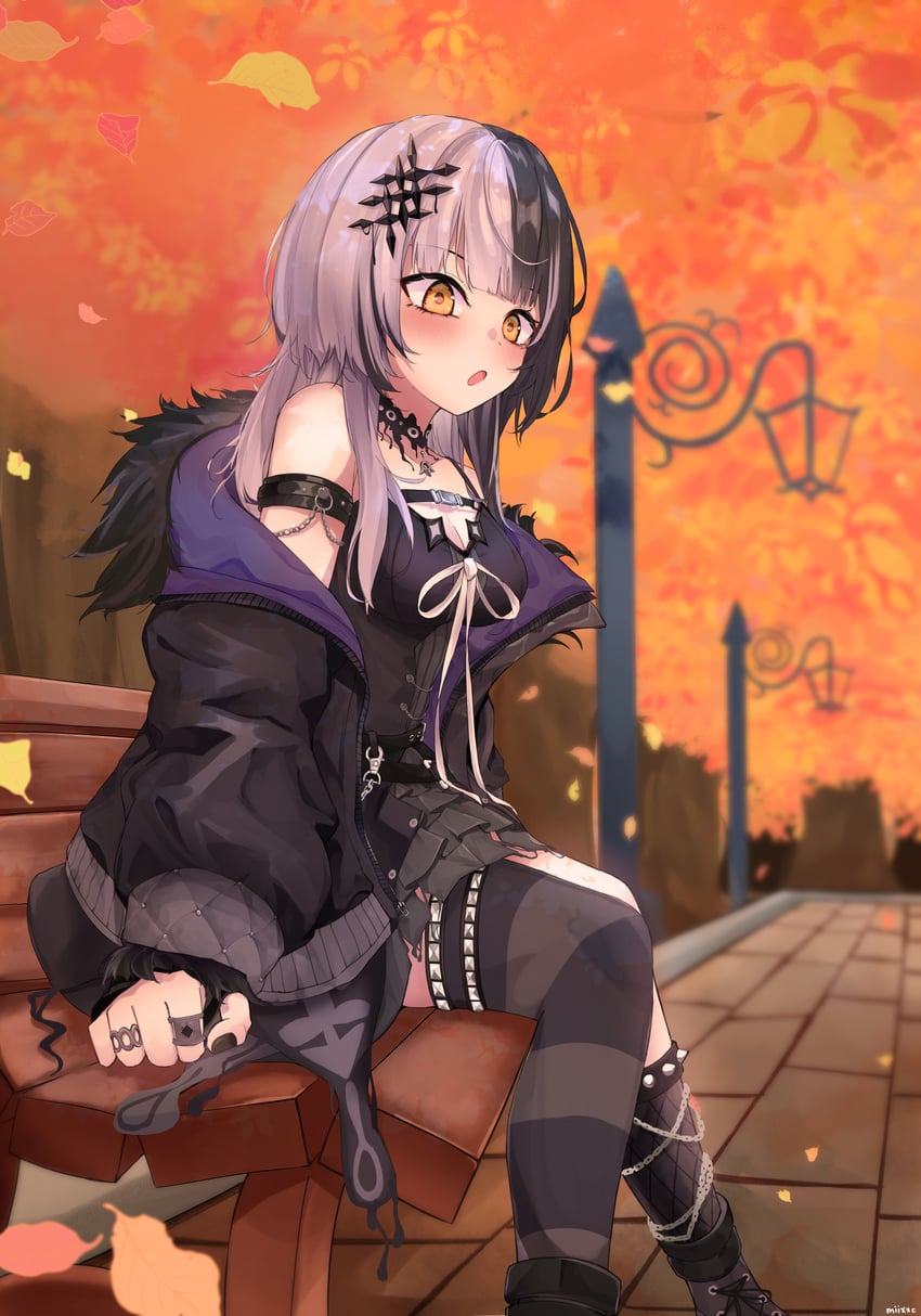 shiori novella (hololive and 1 more) drawn by miixxc