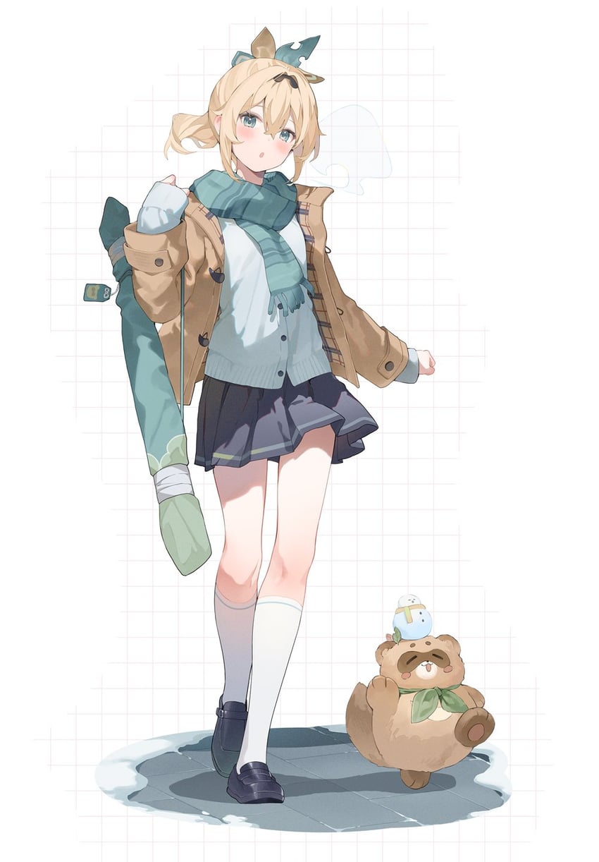 kazama iroha and pokobee (hololive) drawn by hana_mori