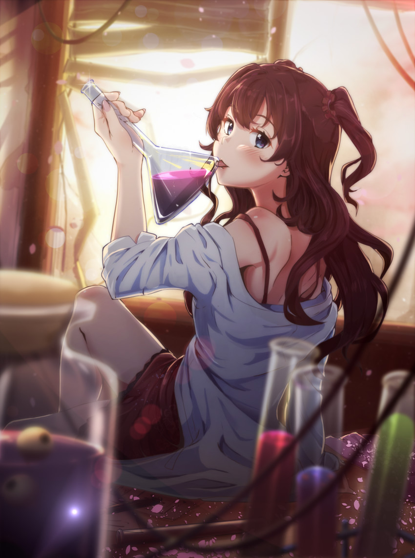 ichinose shiki (idolmaster and 1 more) drawn by casino_(casinoep)