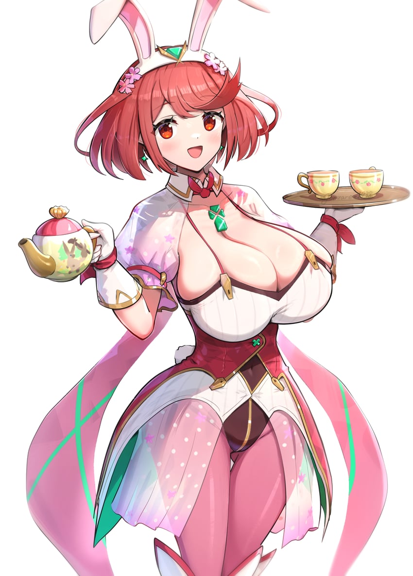 pyra (xenoblade chronicles and 1 more) drawn by gonzarez