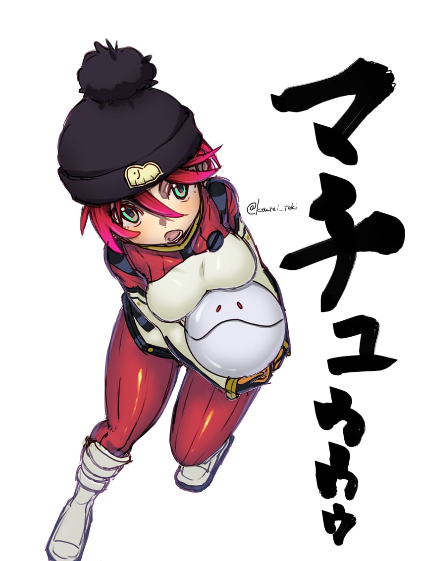 amate yuzuriha and haro (gundam and 1 more) drawn by koutei_teki