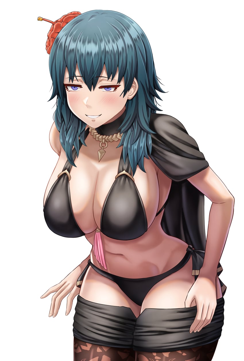 female byleth (fire emblem and 2 more) drawn by saikunartworks