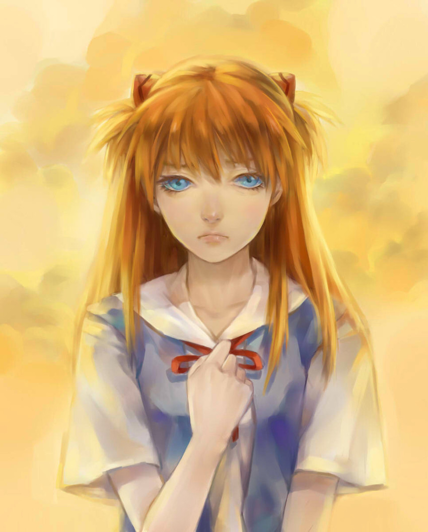 souryuu asuka langley (neon genesis evangelion) drawn by fu_nengliang_yasuo_bao_9