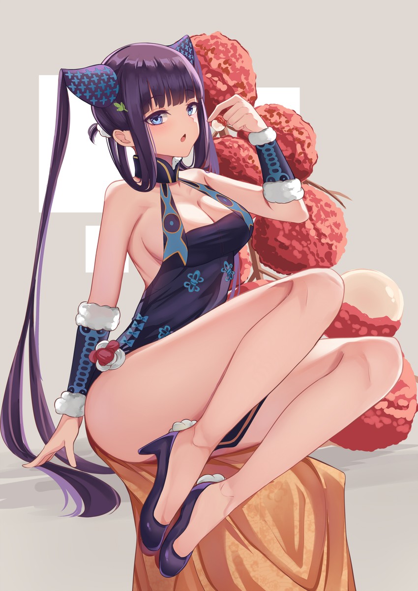 yang guifei (fate and 1 more) drawn by donggua_bing_cha