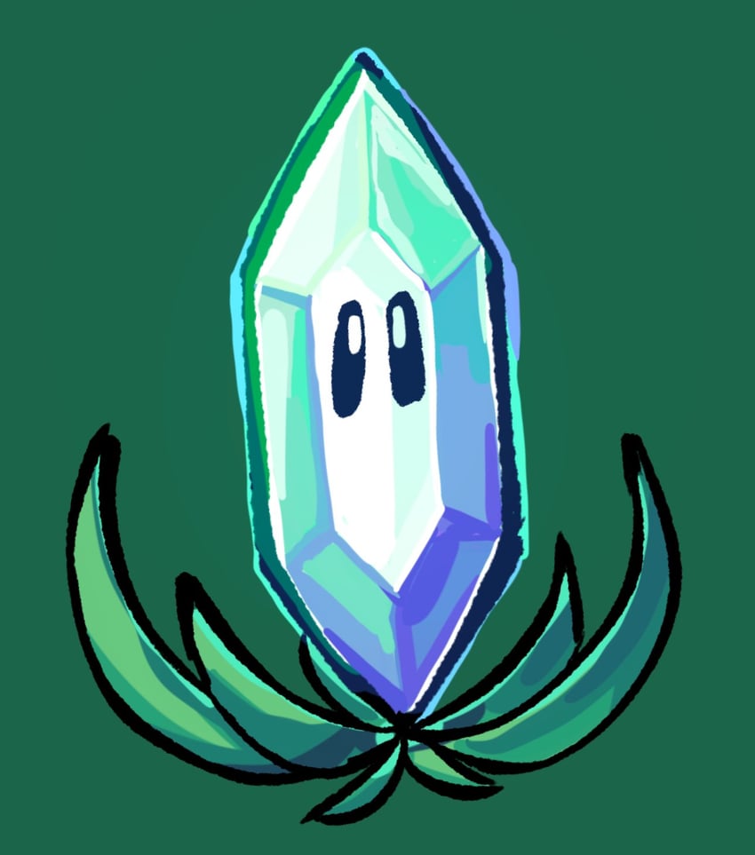 magnifying grass (plants vs. zombies and 1 more) drawn by leafysky22
