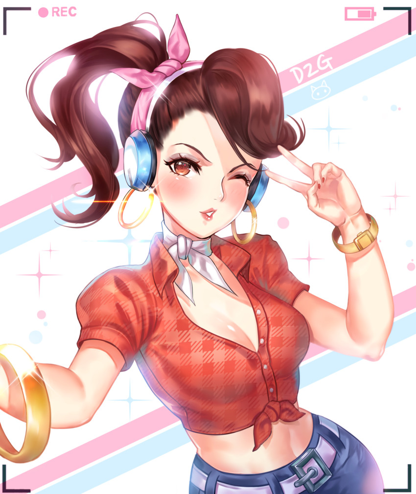 d.va and cruiser d.va (overwatch and 1 more) drawn by ttaji_(pass35)