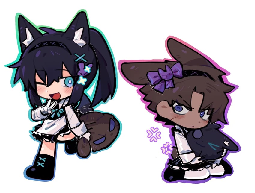 hong lu and heathcliff (project moon and 1 more) drawn by kageyamakira