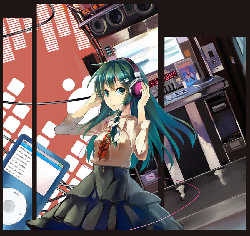 kochiya sanae (touhou and 2 more) drawn by chig