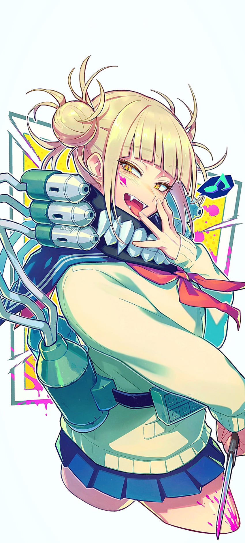 toga himiko (boku no hero academia) drawn by mecyo_(mamezurushiki)