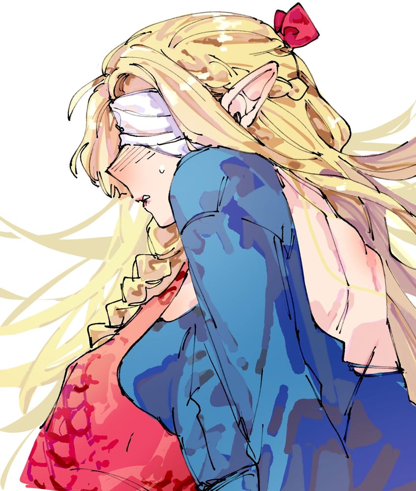 marcille donato and falin touden (dungeon meshi) drawn by dohwa110