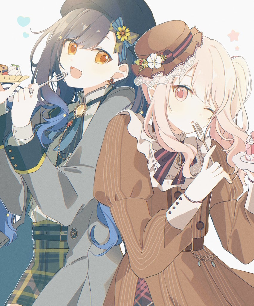 akiyama mizuki and shiraishi an (project sekai) drawn by yuki72611