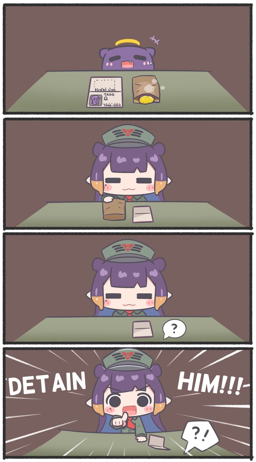 ninomae ina'nis and takodachi (hololive and 3 more) drawn by mpien