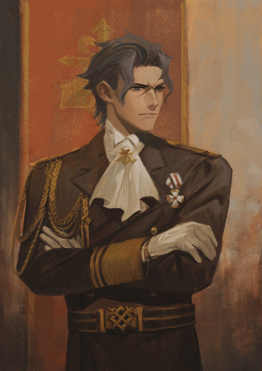 barok van zieks (ace attorney and 2 more) drawn by raycrodu_h