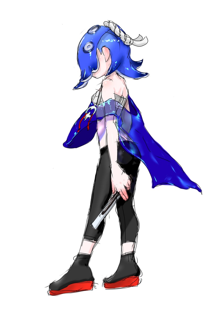 shiver (splatoon and 1 more) drawn by koharu2.5